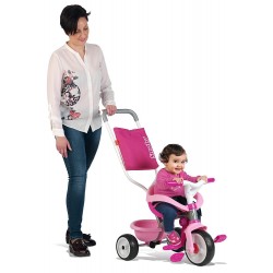 triciclo smoby rosa