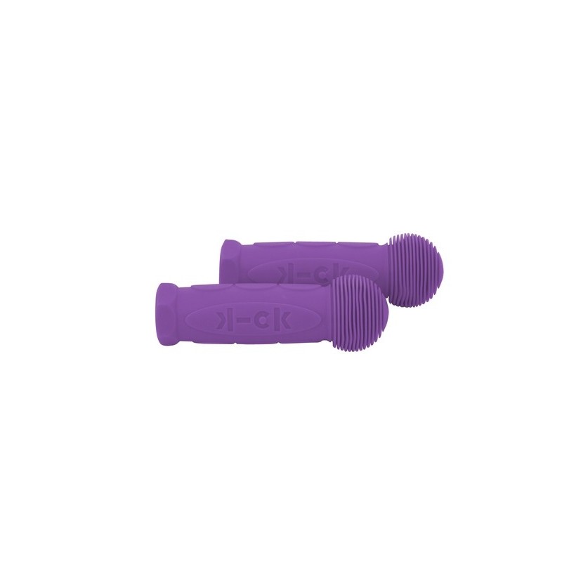 Pack de dos puños de goma color lila, marca micro