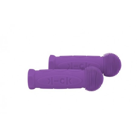 Pack de dos puños de goma color lila, marca micro