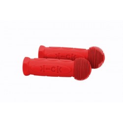 Pack de dos puños de goma color rojo, marca micro