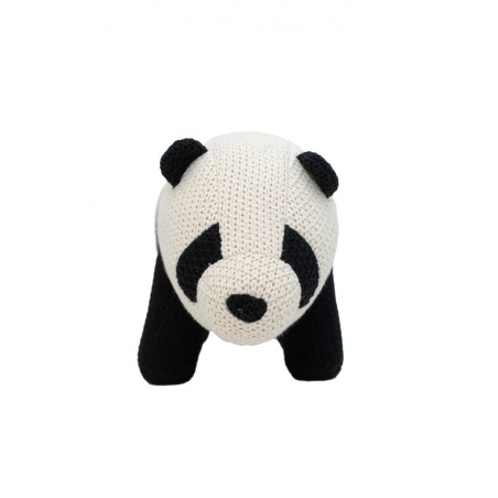 Peluche panda de crochet