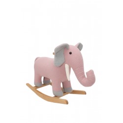 Elefante balancín de crochetts
