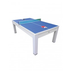 mesa de billar blanca juguemus