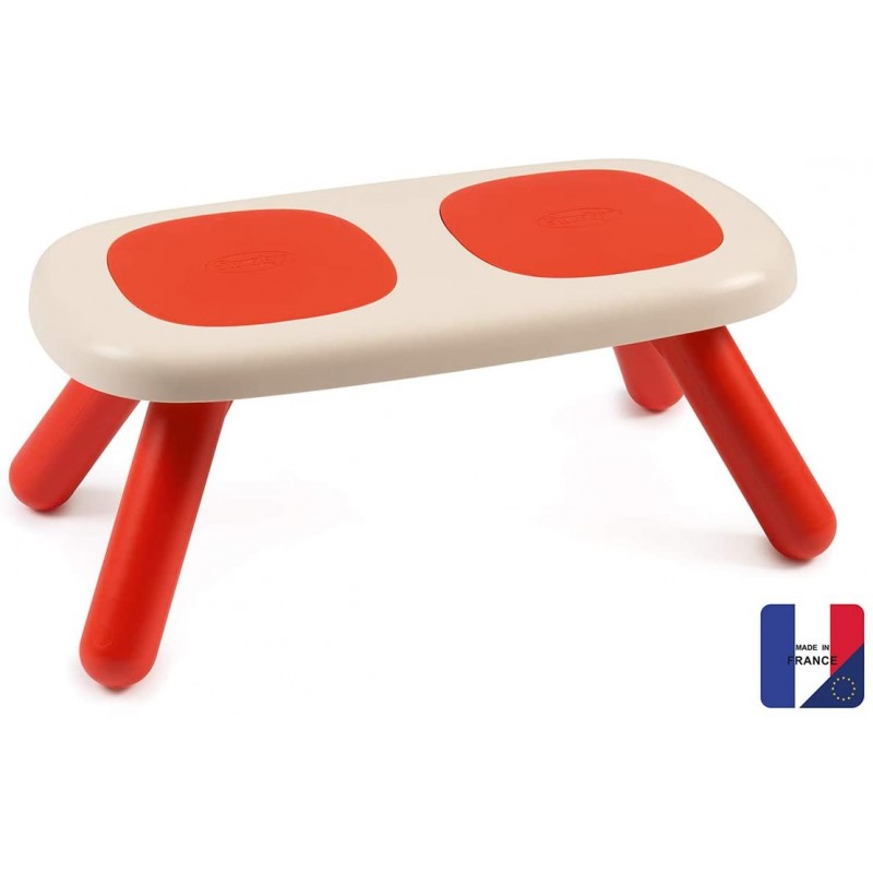 banco infantil de smoby rojo banco infantil de smoby rojo