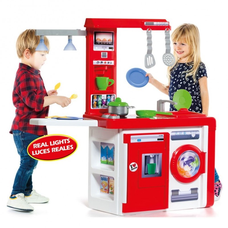 Cocina de juguete Molto Kitchen con lámpara Cocina de juguete Molto Kitchen con lámpara