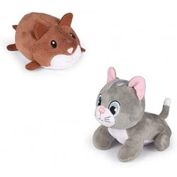 hamster y gatito peluche