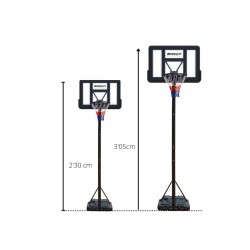 Canasta baloncesto altura...